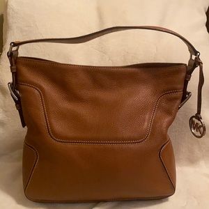 Michael Kors brown leather purse